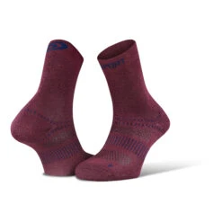Bv Sport Mi-Chaussettes Double Evo Bordeaux