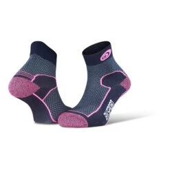 Bv Sport Mi-Chaussettes Double Polyamide Evo (Tige Courte) Bleu