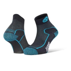 Bv Sport Mi-Chaussettes Double Polyamide Evo (Tige Courte) Noir