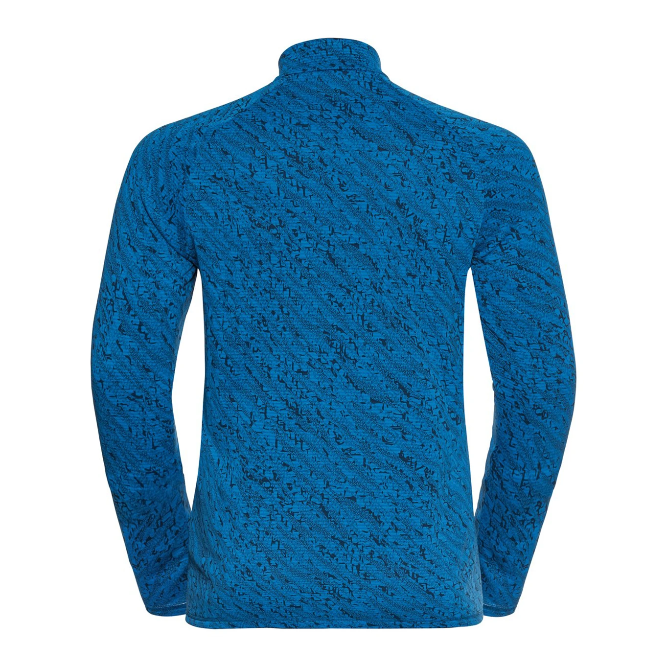 Odlo Midlayer Full Zip Fli Light Print Homme 4 Odlo Midlayer Full Zip Fli Light Print Homme – Image 2