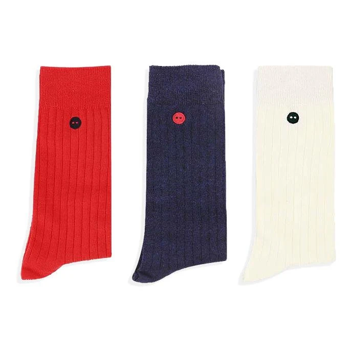 Faguo Socks X3 Homme Bleu 3 Faguo Socks X3 Homme Bleu