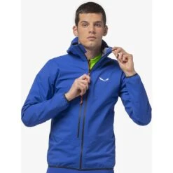 Salewa Agner 2 Powertex 3L Jacket Homme Bleu -Patagonia Vestes Soldes main 00 0000028392 8621 DETAIL 1 1 b4d7