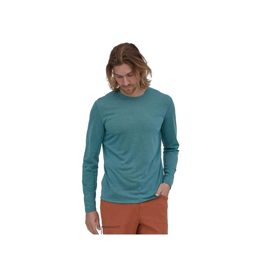 Patagonia Long Sleeve Cap Cool Trail Shirt Homme Bleu 4 Patagonia Long Sleeve Cap Cool Trail Shirt Homme Bleu – Image 2