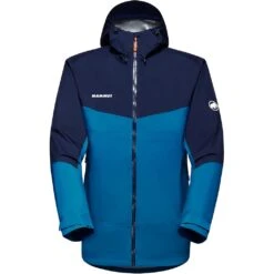 Mammut Convey Tour Hardshell Hooded Jacket Homme Bleu