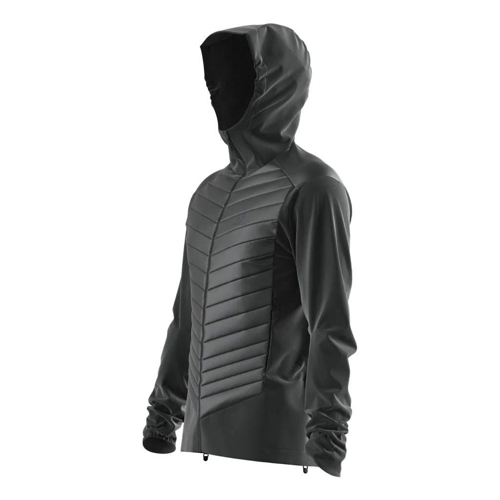Salomon Haloes Down Hybrid Hoodie Homme 5 Salomon Haloes Down Hybrid Hoodie Homme – Image 3