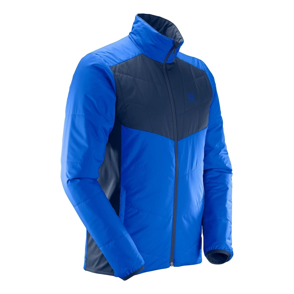 Salomon Drifter Mid Jacket Homme Bleu 3 Salomon Drifter Mid Jacket Homme Bleu