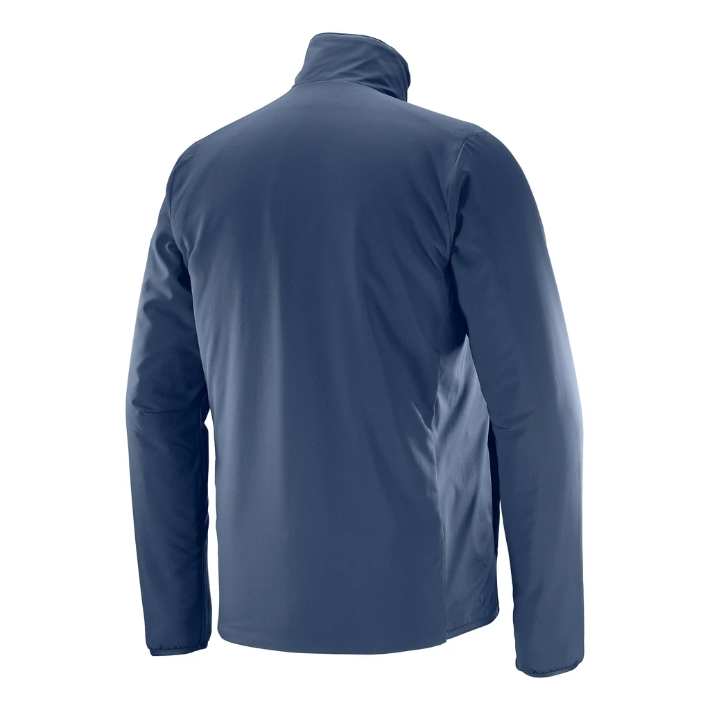 Salomon Drifter Mid Jacket Homme Bleu 6 Salomon Drifter Mid Jacket Homme Bleu – Image 4