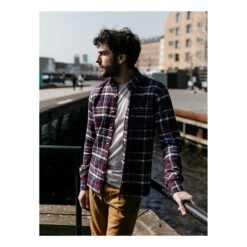 Faguo Onca Homme Bleu Foncé -Patagonia Vestes Soldes main 252122 160572 6 0085