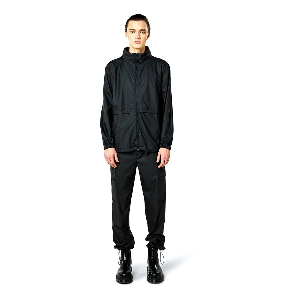 Rains Ultralight Tracksuit Jacket Homme Noir 7 Rains Ultralight Tracksuit Jacket Homme Noir â Image 5