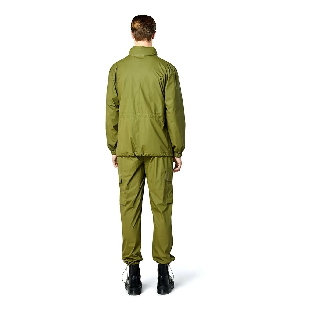 Rains Ultralight Tracksuit Jacket Homme Vert 9 Rains Ultralight Tracksuit Jacket Homme Vert – Image 7