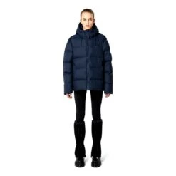 Rains Puffer Jacket Homme Bleu -Patagonia Vestes Soldes main 286356 197892 8 bd05