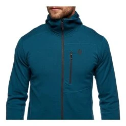 Black Diamond Coefficient Fleece Hoodie Homme Bleu -Patagonia Vestes Soldes main 290469 183665 6 4a42