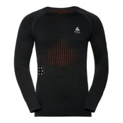 Odlo Shirt Long Sleeve Crew Neck I-Thermic Homme Noir