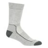 Icebreaker Hike Plus Medium Crew Homme Gris Clair
