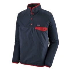 Patagonia Houdini Snap-T Pullover Homme Bleu Foncé 9 Patagonia Houdini Snap-T Pullover Homme Bleu Foncé -Patagonia Vestes Soldes main 310764 198409 3 f25f