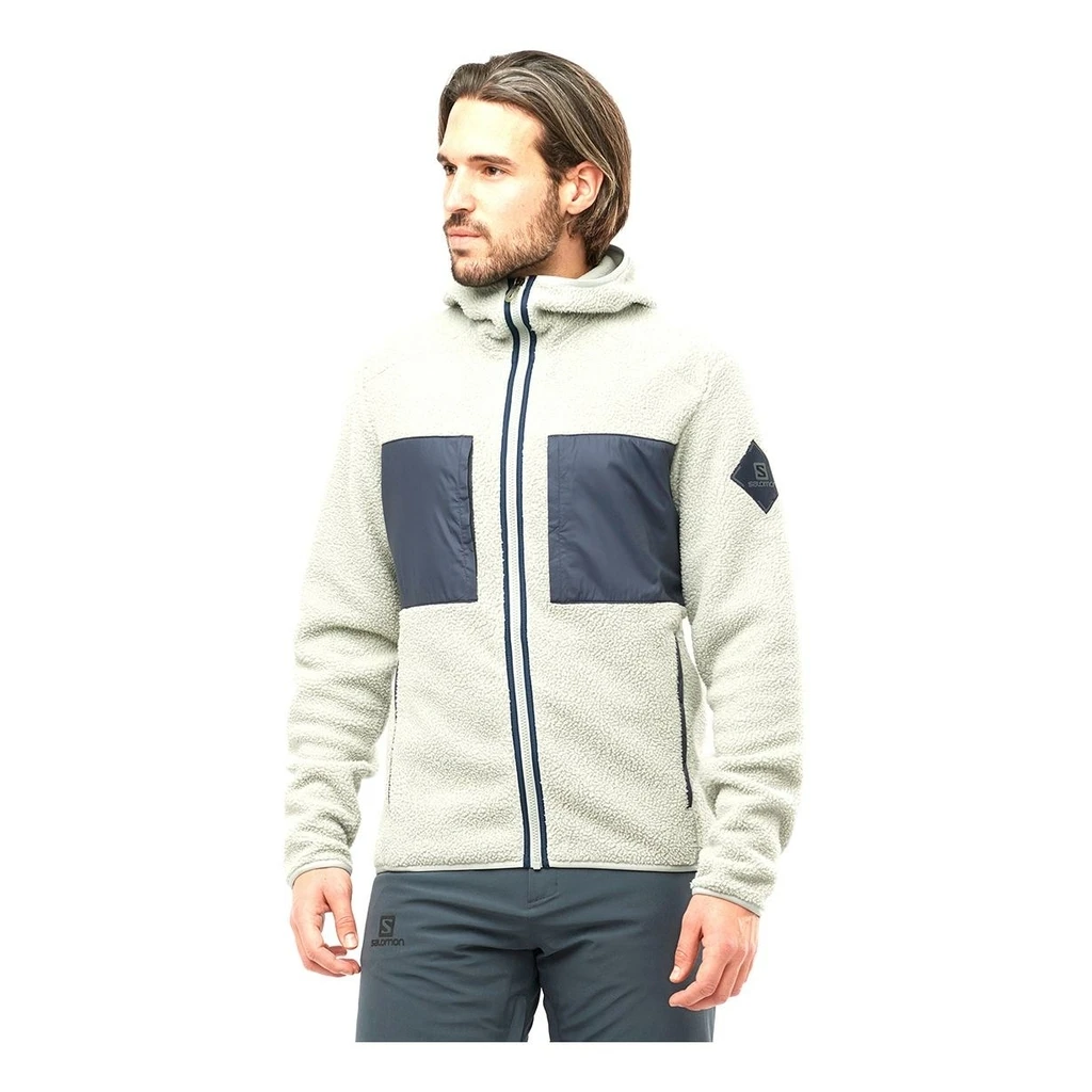 Salomon Essential Warm Teddy Homme Gris Clair 7 Salomon Essential Warm Teddy Homme Gris Clair – Image 5