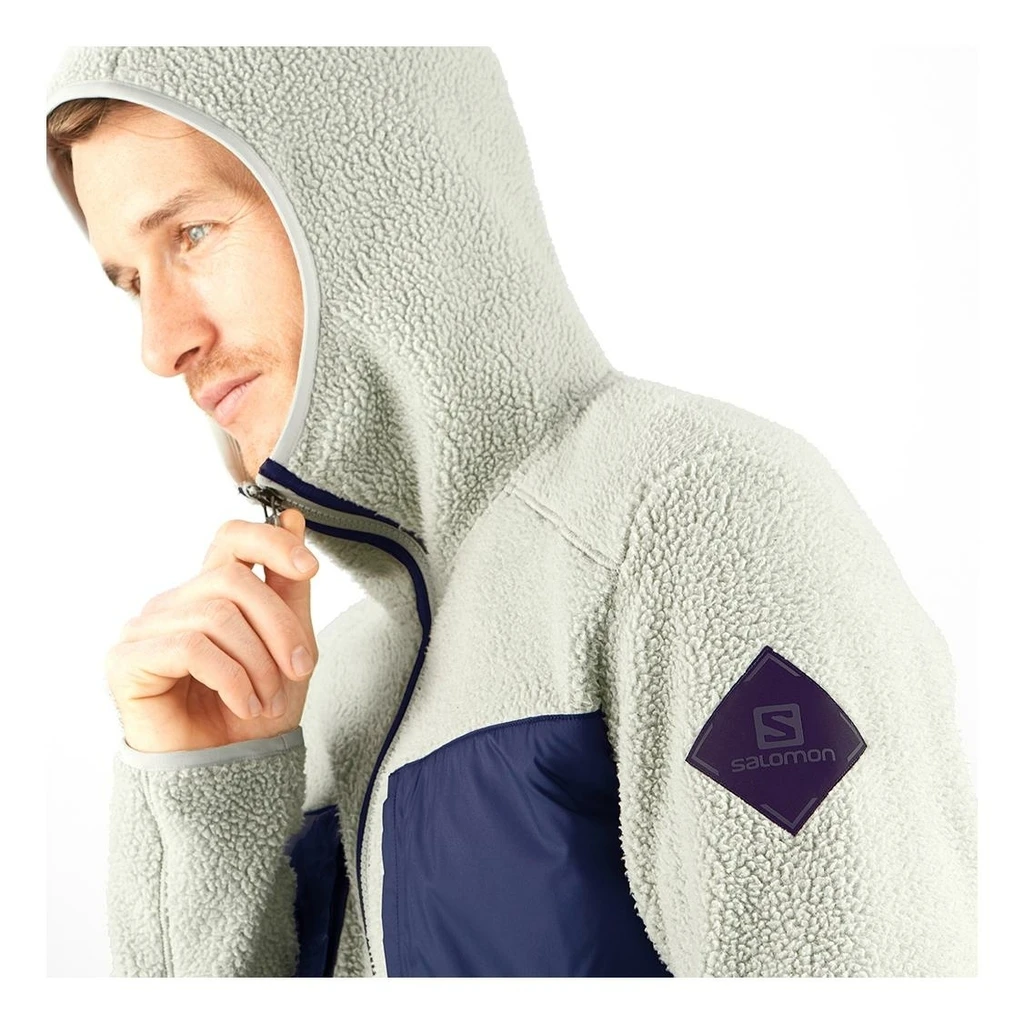 Salomon Essential Warm Teddy Homme Gris Clair 9 Salomon Essential Warm Teddy Homme Gris Clair – Image 7