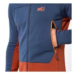 Millet Fusion Grid Hoodie Homme Bleu Foncé -Patagonia Vestes Soldes main 324188 207606 3 4f28