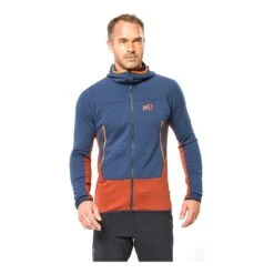 Millet Fusion Grid Hoodie Homme Bleu Foncé -Patagonia Vestes Soldes main 324188 207607 4 46d4