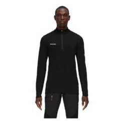 Mammut Aenergy Manches Longues Half Zip Pull Homme Noir -Patagonia Vestes Soldes main 328527 210645 4 a515
