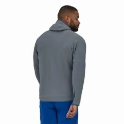 Patagonia R2 Techface Hoodie Homme Gris -Patagonia Vestes Soldes main 83730 PLGY JB2 2048x df49