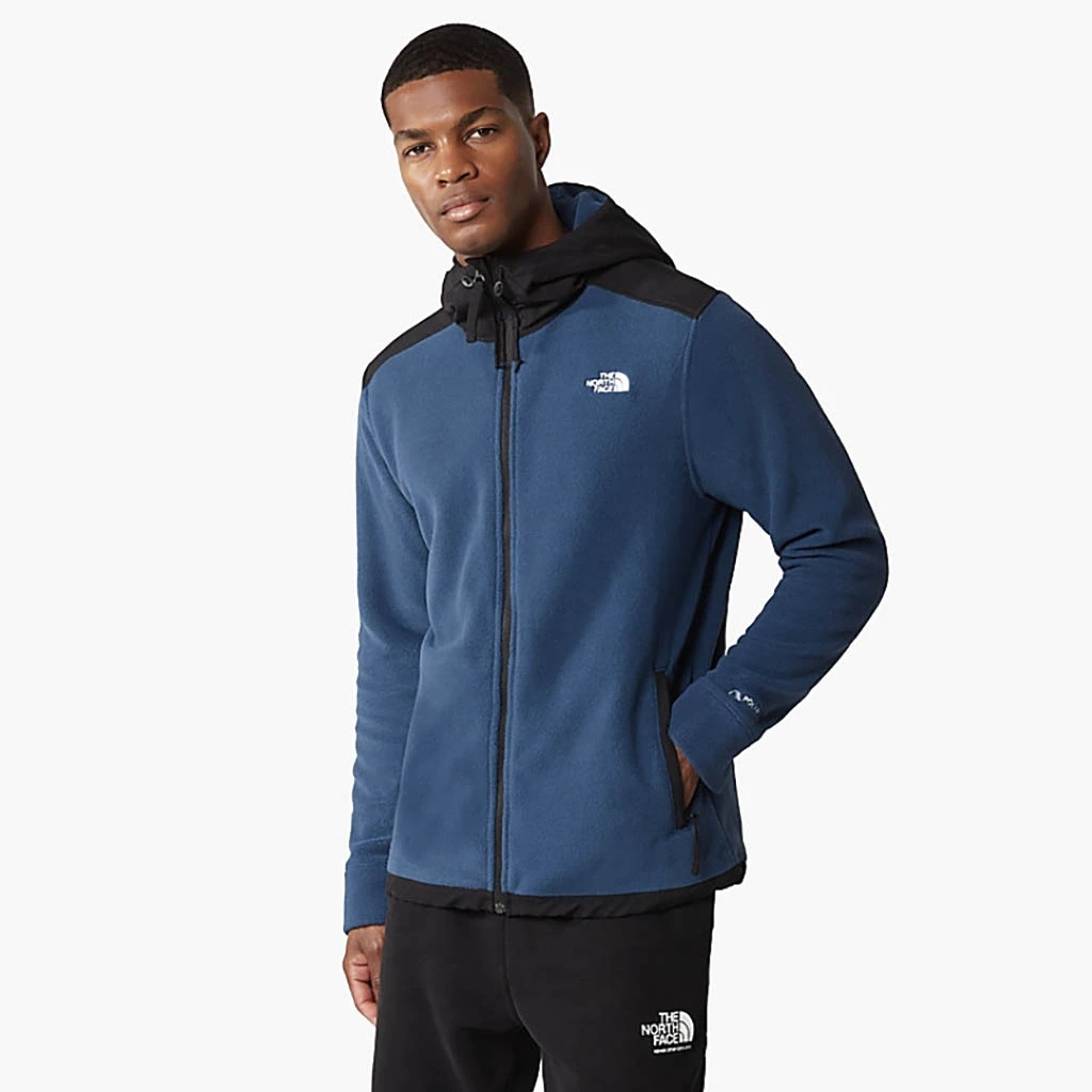 The North Face Alpine Polartec 200 Full Zip Hooded Jacket Homme Bleu Foncé 5 The North Face Alpine Polartec 200 Full Zip Hooded Jacket Homme Bleu Foncé – Image 3