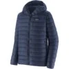 Patagonia Down Sweater Hoodie Homme Bleu Marine -Patagonia Vestes Soldes main GSMF23 84702 NENA 1 1f2b