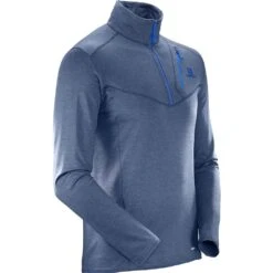 Salomon Discovery Half Zip Homme -Patagonia Vestes Soldes main L39726900 2 GHO m discoveryhz dressblue outdoor.jpg.high res 9576