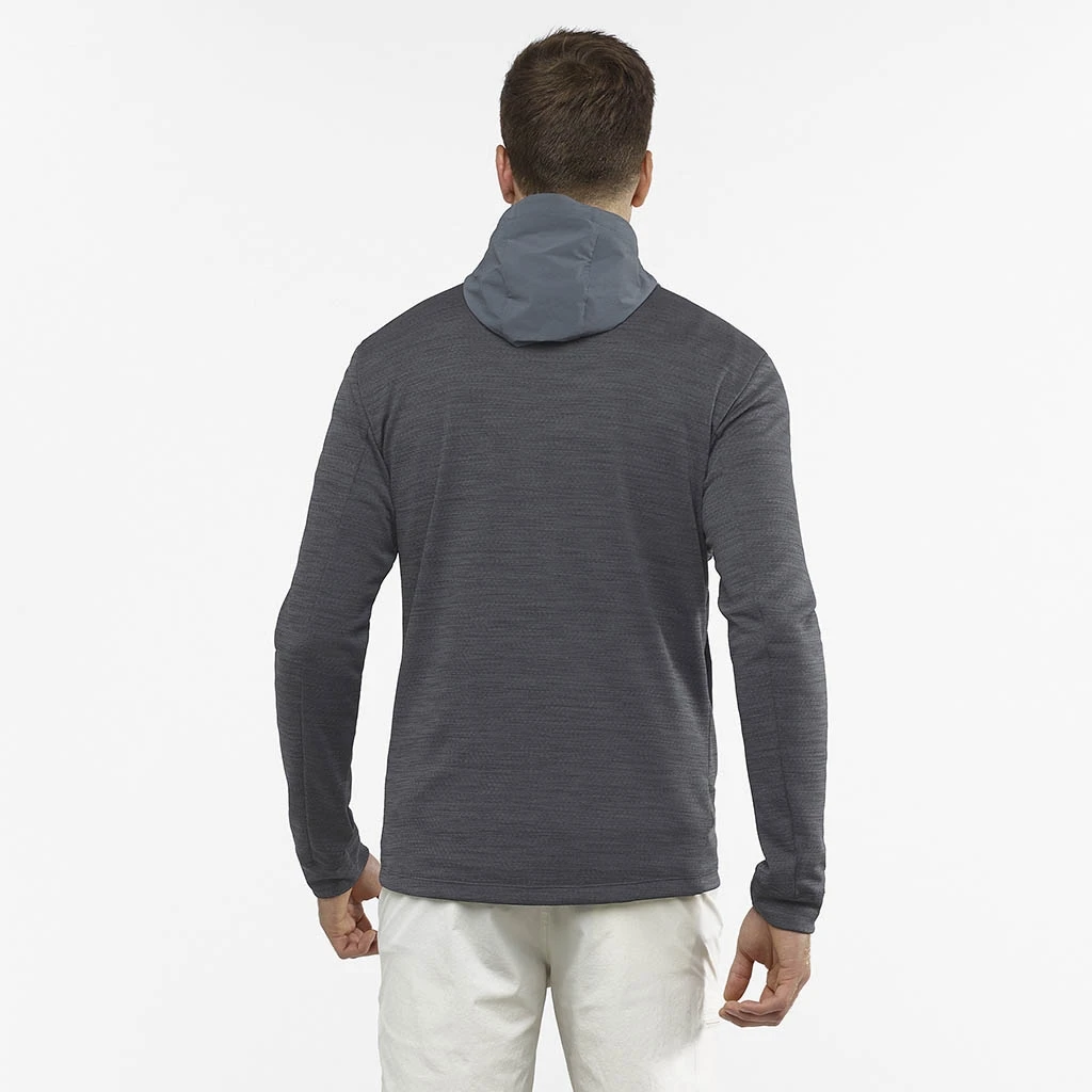 Salomon Outline Mid Jacket Homme Gris 4 Salomon Outline Mid Jacket Homme Gris – Image 2