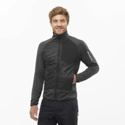 Salomon Mountain Hybrid Mid Homme Noir 12 Salomon Mountain Hybrid Mid Homme Noir -Patagonia Vestes Soldes main LC1842400 0 MOD mtnhybridmid deepblackgreengecko ski m.png.high res df17