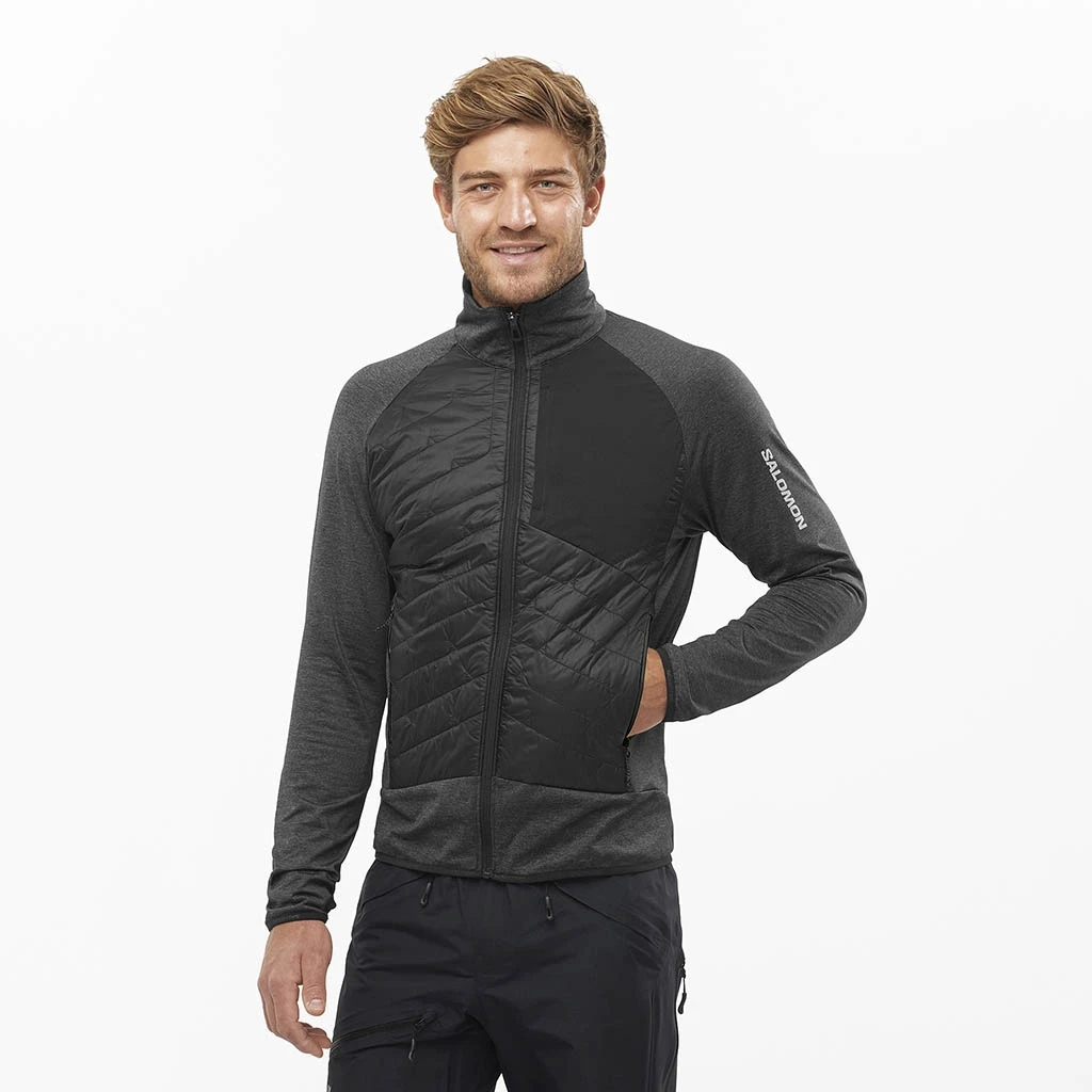 Salomon Mountain Hybrid Mid Homme Noir 5 Salomon Mountain Hybrid Mid Homme Noir â Image 3