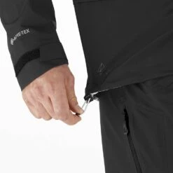 Salomon Mountain Gore-Tex 3L Jacket Homme Blanc Et Noir 21 Salomon Mountain Gore-Tex 3L Jacket Homme Blanc Et Noir -Patagonia Vestes Soldes main LC1858900 8 MOD mtngoretex3ljkt deepblackwhitegreengecko waistadjustment m caef