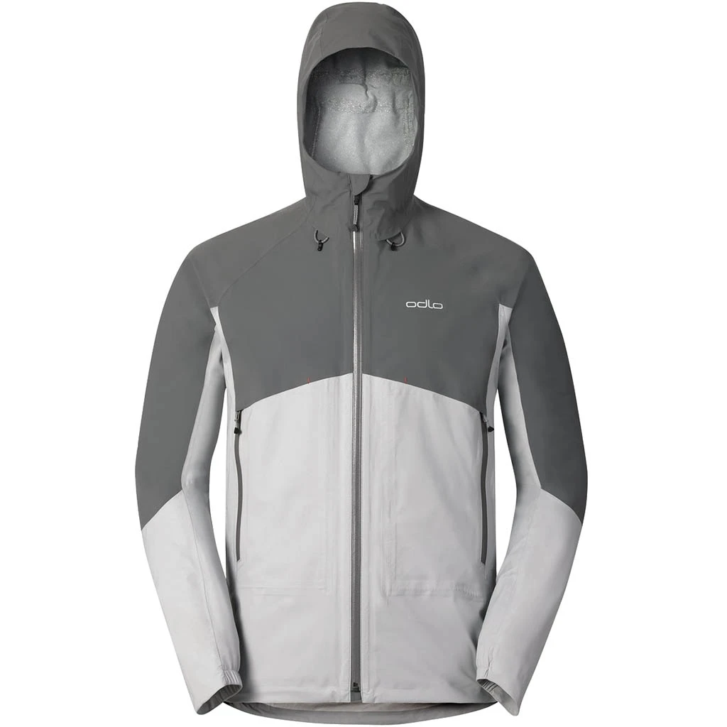 Odlo Blouson Hardshell Engage Homme Gris 5 Odlo Blouson Hardshell Engage Homme Gris – Image 3
