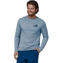 Patagonia Long Sleeve Cap Cool Daily Graphic Shirt Homme Bleu-gris 10 Patagonia Long Sleeve Cap Cool Daily Graphic Shirt Homme Bleu-gris -Patagonia Vestes Soldes main POS WBS23 45160 LFBX JF1 1 1ee1