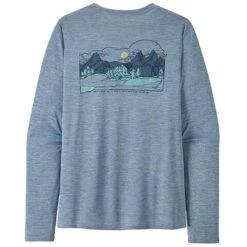 Patagonia Long Sleeve Cap Cool Daily Graphic Shirt Homme Bleu-gris 9 Patagonia Long Sleeve Cap Cool Daily Graphic Shirt Homme Bleu-gris -Patagonia Vestes Soldes main POS WBS23 45160 LFBX TO 1 7c47