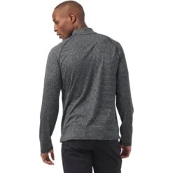 Odlo Mid Layer Full Zip Tencia Homme Gris -Patagonia Vestes Soldes main Polaire ODLO Tencia Homme 542562 10734 vue portee dos 677e