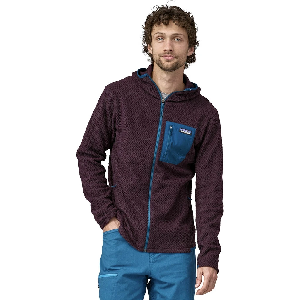 Patagonia R1 Air Full-Zip Hoodie Homme Prune 4 Patagonia R1 Air Full-Zip Hoodie Homme Prune â Image 2