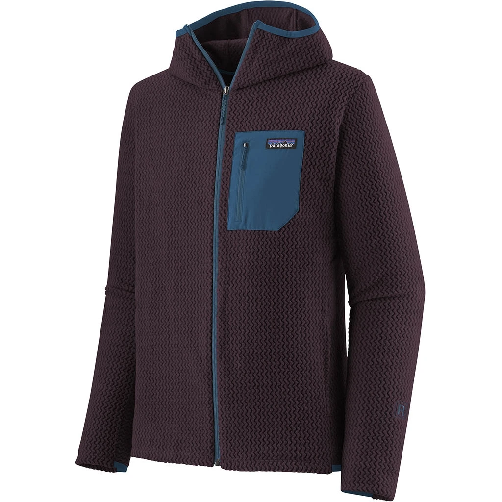 Patagonia R1 Air Full-Zip Hoodie Homme Prune 3 Patagonia R1 Air Full-Zip Hoodie Homme Prune