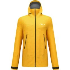 Salewa Ortles Gore-Tex 3L Jacket Homme Jaune