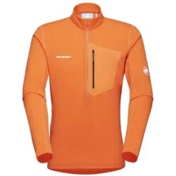 Mammut Aenergy Light Manches Longues Half Zip Pull Homme Orange